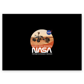 Поздравительная открытка с принтом NASA - Perseverance в Петрозаводске, 100% бумага | плотность бумаги 280 г/м2, матовая, на обратной стороне линовка и место для марки
 | 2020 | 2021 | 21б | elon | mars | musk | nasa | perseverance | space | spacex | илон | космос | марс | марсоход | маск | наса | настойчивый