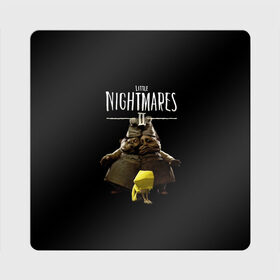 Магнит виниловый Квадрат с принтом Little Nightmares 2 близнецы в Петрозаводске, полимерный материал с магнитным слоем | размер 9*9 см, закругленные углы | Тематика изображения на принте: little nightmares | little nightmares 2 | игра | литл нигмарес | литл нигмарес 2 | литл нигхтмарес | литл нигхтмарес 2 | ужас | хоррор | шестая