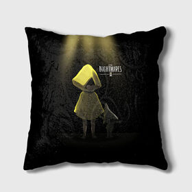 Подушка 3D с принтом Little Nightmares 2 в Петрозаводске, наволочка – 100% полиэстер, наполнитель – холлофайбер (легкий наполнитель, не вызывает аллергию). | состоит из подушки и наволочки. Наволочка на молнии, легко снимается для стирки | little nightmares | little nightmares 2 | игра | литл нигмарес | литл нигмарес 2 | литл нигхтмарес | литл нигхтмарес 2 | ужас | хоррор | шестая