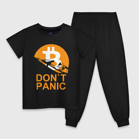 Детская пижама хлопок с принтом БИТКОИН НЕ ПАНИКУЕМ в Петрозаводске, 100% хлопок |  брюки и футболка прямого кроя, без карманов, на брюках мягкая резинка на поясе и по низу штанин
 | bitcoin | blockchain | btc | cardano | crypto | ethereum | polkadot | tether | xrp | бинанс | биткоин | блокчейн | валюта | деньги | криптовалюта | майнер | майнинг | цифровая валюта | цифровое золото | эфир