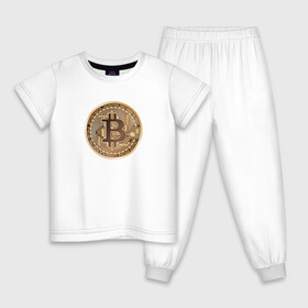 Детская пижама хлопок с принтом БИТКОИН (НА СПИНЕ) в Петрозаводске, 100% хлопок |  брюки и футболка прямого кроя, без карманов, на брюках мягкая резинка на поясе и по низу штанин
 | bitcoin | blockchain | btc | cardano | crypto | ethereum | polkadot | tether | xrp | бинанс | биткоин | блокчейн | валюта | деньги | криптовалюта | майнер | майнинг | цифровая валюта | цифровое золото | эфир