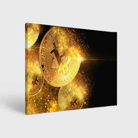 Холст прямоугольный с принтом БИТКОИН ЗОЛОТО | BITCOIN GOLD в Петрозаводске, 100% ПВХ |  | bitcoin | blockchain | btc | cardano | crypto | ethereum | polkadot | tether | xrp | бинанс | биткоин | блокчейн | валюта | деньги | криптовалюта | майнер | майнинг | цифровая валюта | цифровое золото | эфир