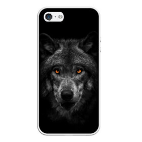 Чехол для iPhone 5/5S матовый с принтом Evil Wolf в Петрозаводске, Силикон | Область печати: задняя сторона чехла, без боковых панелей | Тематика изображения на принте: animal | beast | dark | darkness | evil | moon | nigth | tegunvteg | werwolf | wild | wolf | вервольф | вой | волк | волки | волчара | дикий | животное | зверь | клык | клыки | луна | ночь | оборотень | полнолуние