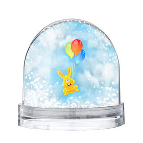 Снежный шар с принтом Харитон на воздушных шариках в Петрозаводске, Пластик | Изображение внутри шара печатается на глянцевой фотобумаге с двух сторон | воздушные шары | детям | желейный заяц | зайчики | заяц | заяц харитон | звери | кролик | небо | харитошка