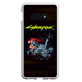 Чехол для Samsung S10E с принтом Cyberpunk 2077 киберубийство в Петрозаводске, Силикон | Область печати: задняя сторона чехла, без боковых панелей | cyberpunk 2077 | hacker | maelstrom | militech | quadra | samurai | sci fi | technology | trauma team | v | будущее | игра | иероглифы | киану ривз | кибер | киберпанк | киборг | киборги | корпорация | лого | милитек | панк | роботы | самурай | т