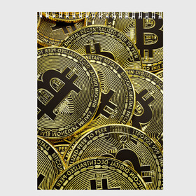 Скетчбук с принтом БИТКОИНЫ МОНЕТЫ в Петрозаводске, 100% бумага
 | 48 листов, плотность листов — 100 г/м2, плотность картонной обложки — 250 г/м2. Листы скреплены сверху удобной пружинной спиралью | Тематика изображения на принте: bitcoin | blockchain | btc | cardano | crypto | ethereum | polkadot | tether | xrp | бинанс | биткоин | блокчейн | валюта | деньги | криптовалюта | майнер | майнинг | цифровая валюта | цифровое золото | эфир