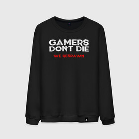 Мужской свитшот хлопок с принтом GAMERS DONT DIE WE RESPAWN в Петрозаводске, 100% хлопок |  | 4 | 5 | five | games | grand theft auto | gta | gta v | rockstar | san andreas | бесконечные жизни | великое авто воровство | возрадится | гта | гташка | игрок не умрет | игры | логотип | рокстар | сан андреас | тревор | чи