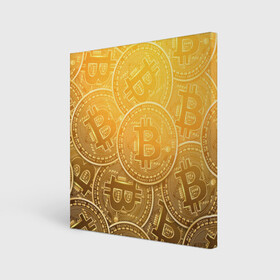 Холст квадратный с принтом БИТКОИН МОНЕТЫ в Петрозаводске, 100% ПВХ |  | bitcoin | blockchain | btc | cardano | crypto | ethereum | polkadot | tether | xrp | бинанс | биткоин | блокчейн | валюта | деньги | криптовалюта | майнер | майнинг | цифровая валюта | цифровое золото | эфир