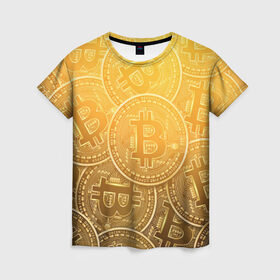 Женская футболка 3D с принтом БИТКОИН МОНЕТЫ в Петрозаводске, 100% полиэфир ( синтетическое хлопкоподобное полотно) | прямой крой, круглый вырез горловины, длина до линии бедер | bitcoin | blockchain | btc | cardano | crypto | ethereum | polkadot | tether | xrp | бинанс | биткоин | блокчейн | валюта | деньги | криптовалюта | майнер | майнинг | цифровая валюта | цифровое золото | эфир