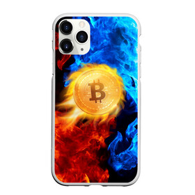 Чехол для iPhone 11 Pro Max матовый с принтом БИТКОИН | BITCOIN FIRE в Петрозаводске, Силикон |  | bitcoin | blockchain | btc | cardano | crypto | ethereum | polkadot | tether | xrp | бинанс | биткоин | блокчейн | валюта | деньги | криптовалюта | майнер | майнинг | цифровая валюта | цифровое золото | эфир