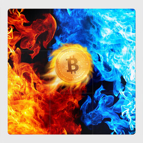 Магнитный плакат 3Х3 с принтом БИТКОИН | BITCOIN FIRE в Петрозаводске, Полимерный материал с магнитным слоем | 9 деталей размером 9*9 см | Тематика изображения на принте: bitcoin | blockchain | btc | cardano | crypto | ethereum | polkadot | tether | xrp | бинанс | биткоин | блокчейн | валюта | деньги | криптовалюта | майнер | майнинг | цифровая валюта | цифровое золото | эфир