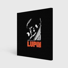 Холст квадратный с принтом Lupin - Сериал Люпен в Петрозаводске, 100% ПВХ |  | lupin | netflix | детектив | логотип | люпен | люпин | люпэн | мужской | нетфликс | омар си | подарок | портрет | сериал | черный