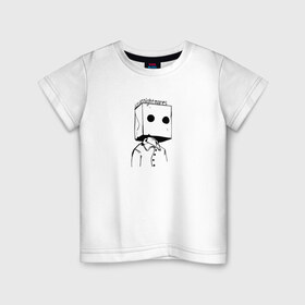 Детская футболка хлопок с принтом Little Nightmares 2 в Петрозаводске, 100% хлопок | круглый вырез горловины, полуприлегающий силуэт, длина до линии бедер | Тематика изображения на принте: little nightmares 2 | герой | игра | литл найтмер | персонаж