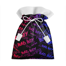 Подарочный 3D мешок с принтом Bad Boy в Петрозаводске, 100% полиэстер | Размер: 29*39 см | Тематика изображения на принте: bad | boy | human | man | street | style | sueta | vip | вип | мальчик | наводить | надпись | пацанская | пацанские | стиль | суета | суету | текстура | уличный | человек