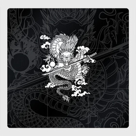 Магнитный плакат 3Х3 с принтом ДРАКОН | DRAGON в Петрозаводске, Полимерный материал с магнитным слоем | 9 деталей размером 9*9 см | anime | china | dragon | japan | katana | samurai | smoke | snake | sword | tattoo | аниме | дракон | дым | змей | катана | китай | меч | самурай | тату | татуировка | япония