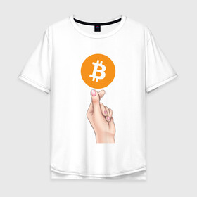 Мужская футболка хлопок Oversize с принтом BITCOIN LOVE | БИТКОИН (Z) в Петрозаводске, 100% хлопок | свободный крой, круглый ворот, “спинка” длиннее передней части | binance coin | bitcoin | blockchain | btc | cardano | crypto | ethereum | litecoin | polkadot | tether | xrp | биткоин | блокчейн | валюта | деньги | криптовалюта | майнер | майнинг | цифровая валюта | цифровое золото | эфир