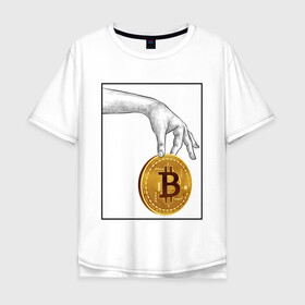 Мужская футболка хлопок Oversize с принтом BITCOIN CRYPTOCURRENCE (Z) в Петрозаводске, 100% хлопок | свободный крой, круглый ворот, “спинка” длиннее передней части | binance coin | bitcoin | blockchain | btc | cardano | crypto | ethereum | litecoin | polkadot | tether | xrp | биткоин | блокчейн | валюта | деньги | криптовалюта | майнер | майнинг | цифровая валюта | цифровое золото | эфир