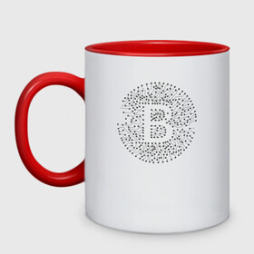 Кружка двухцветная с принтом БИТКОИН | BITCOIN (Z) в Петрозаводске, керамика | объем — 330 мл, диаметр — 80 мм. Цветная ручка и кайма сверху, в некоторых цветах — вся внутренняя часть | binance coin | bitcoin | blockchain | btc | cardano | crypto | ethereum | litecoin | polkadot | tether | xrp | биткоин | блокчейн | валюта | деньги | криптовалюта | майнер | майнинг | цифровая валюта | цифровое золото | эфир
