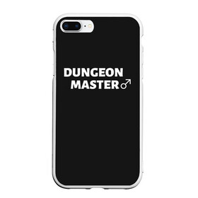 Чехол для iPhone 7Plus/8 Plus матовый с принтом Dungeon Master в Петрозаводске, Силикон | Область печати: задняя сторона чехла, без боковых панелей | aniki | billy | boss | boy | darkholm | door | dungeon | full | gachimuchi | gym | herrington | jabroni | master | next | of | this | van | what | аники | билли | бой | босс | ван | гачимучи | данжен | даркхолм | дор | жаброни | качалки | мастер | некст |