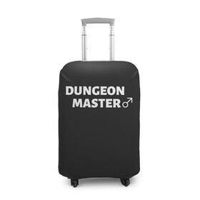 Чехол для чемодана 3D с принтом Dungeon Master в Петрозаводске, 86% полиэфир, 14% спандекс | двустороннее нанесение принта, прорези для ручек и колес | aniki | billy | boss | boy | darkholm | door | dungeon | full | gachimuchi | gym | herrington | jabroni | master | next | of | this | van | what | аники | билли | бой | босс | ван | гачимучи | данжен | даркхолм | дор | жаброни | качалки | мастер | некст |