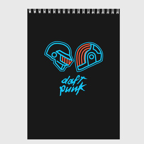 Скетчбук с принтом Daft Punk в Петрозаводске, 100% бумага
 | 48 листов, плотность листов — 100 г/м2, плотность картонной обложки — 250 г/м2. Листы скреплены сверху удобной пружинной спиралью | acces | after | all | better | crush | da | daft | dance | discovery | faster | funk | get | harder | homework | human | instant | lose | lucky | memories | more | one | punk | random | stronger | time | to | yourself | бангальтер | дафт 