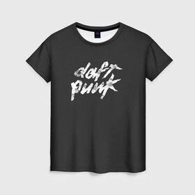 Женская футболка 3D с принтом Daft Punk в Петрозаводске, 100% полиэфир ( синтетическое хлопкоподобное полотно) | прямой крой, круглый вырез горловины, длина до линии бедер | acces | after | all | better | crush | da | daft | dance | discovery | faster | funk | get | harder | homework | human | instant | lose | lucky | memories | more | one | punk | random | stronger | time | to | yourself | бангальтер | дафт 