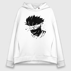 Женское худи Oversize хлопок с принтом JUJUTSU KAISEN граффити в Петрозаводске, френч-терри — 70% хлопок, 30% полиэстер. Мягкий теплый начес внутри —100% хлопок | боковые карманы, эластичные манжеты и нижняя кромка, капюшон на магнитной кнопке | Тематика изображения на принте: anime | boy | gg | gojou | jujutsu | kaisen | kun | mag | satoru | superhero | аниме | белое | битва | гг | глаза | глазах | годзё | капли | краски | кун | лицо | маг | магическая | на | персонаж | персонажа | повязка | сатору