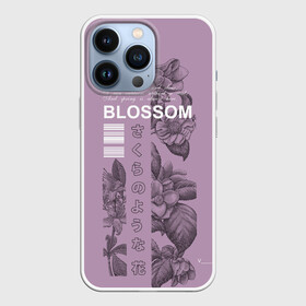 Чехол для iPhone 13 Pro с принтом Blossom в Петрозаводске,  |  | 8 марта | весна | девушке | женский | мама | подарок | топ | тренд | феминизм | цветы