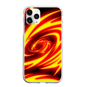 Чехол для iPhone 11 Pro матовый с принтом ОГНЕННЫЕ ВОЛНЫ | FIRE STRIPES в Петрозаводске, Силикон |  | abstraction | geometry | hexagon | neon | paints | stripes | texture | triangle | абстракция | брызги | геометрия | краски | неон | соты | текстура