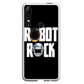 Чехол для Honor P Smart Z с принтом Robot Rock в Петрозаводске, Силикон | Область печати: задняя сторона чехла, без боковых панелей | cyberpunk | daft | daftpunk | electronic | get | guy | guy manuel | human | lucky | music | punk | robot | rock | thomas | дафт | дафтпанк | киберпанк | музыка | ню диско | панк | робот | рок | техно | томас | электро | электроник рок