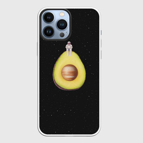 Чехол для iPhone 13 Pro Max с принтом Космокадо в Петрозаводске,  |  | avocado | drift | drifting | fruits | galaxy | milky | moon | planet | plant | ship | space | spaceship | star | suit | to | way | авокадо | галактика | звезда | корабль | космический | космонавт | космос | луна | млечный | планета | путь | растение | ска