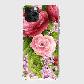 Чехол для iPhone 12 Pro Max с принтом ЦВЕТЫ / FLOWERS / 8 МАРТА в Петрозаводске, Силикон |  | chery | flowers | japan | roses | sakura | вишня | растения | розы | ромашка | сакура | тюльпаны | цветы | цветы сакуры | япония