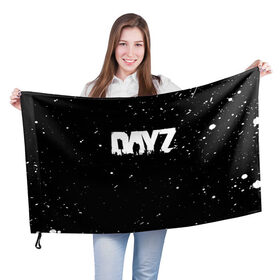 Флаг 3D с принтом DAYZ / ДЕЙЗИ в Петрозаводске, 100% полиэстер | плотность ткани — 95 г/м2, размер — 67 х 109 см. Принт наносится с одной стороны | apocalypse | dayz | game | апокалипсис | дейзи | игра