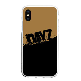 Чехол для iPhone XS Max матовый с принтом DayZ в Петрозаводске, Силикон | Область печати: задняя сторона чехла, без боковых панелей | dayz | дей з | дейзи | зомби | игра