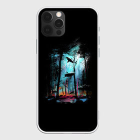 Чехол для iPhone 12 Pro Max с принтом Shark forest в Петрозаводске, Силикон |  | bottom | colors | dusk | ecosystem | forest | paints | predator | predators | shark | sharks | tree | trees | акула | акулы | дерево | деревья | дно | краски | лес | сумерки | хищник | хищники | экосистема