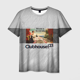 Мужская футболка 3D с принтом Clubhouse Welcome | Клабхаус в Петрозаводске, 100% полиэфир | прямой крой, круглый вырез горловины, длина до линии бедер | baby | club | clubhouse | house | invite | the | to | welcome | в | детка | добро | живопись | инвайт | искусство | картина | клабхаус | клуб | пожаловать | сеть | социальная