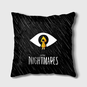 Подушка 3D с принтом LITTLE NIGHTMARES в Петрозаводске, наволочка – 100% полиэстер, наполнитель – холлофайбер (легкий наполнитель, не вызывает аллергию). | состоит из подушки и наволочки. Наволочка на молнии, легко снимается для стирки | little nightmares | little nightmares 2 | игра nightmares | монстры. | ужасы | учительница | хоррор