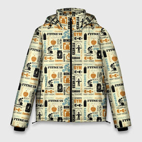 Мужская зимняя куртка 3D с принтом Спорт в Петрозаводске, верх — 100% полиэстер; подкладка — 100% полиэстер; утеплитель — 100% полиэстер | длина ниже бедра, свободный силуэт Оверсайз. Есть воротник-стойка, отстегивающийся капюшон и ветрозащитная планка. 

Боковые карманы с листочкой на кнопках и внутренний карман на молнии. | body building | fitness | gymnastics | powerlifting | атлетика | бодибилдинг | гантели | гимнастика | гиря | йога | качалка | кроссфит | мускулы | мышцы | пауэрлифтинг | сила | спорт | спортзал | стронгмен | тренажеры