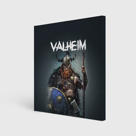 Холст квадратный с принтом Valheim в Петрозаводске, 100% ПВХ |  | drakkar | valhalla | valheim | viking | vikings | валхэйм | вальгала | вальхала | вальхейм | викинг | викинги | драккар