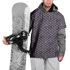 Накидка на куртку 3D с принтом LOVE SWEET monogram dark в Петрозаводске, 100% полиэстер |  | fashion | fire | game | hip hop | rap | street style | top | игра | мода | огонь | подарок | рэп | топ | уличный стиль | хип хоп