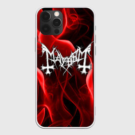 Чехол для iPhone 12 Pro Max с принтом MAYHEM в Петрозаводске, Силикон |  | mayhem | metal | rock | the true mayhem. | блэк метал | дэд | мертвый | метал | музыка | мэйхем | рок