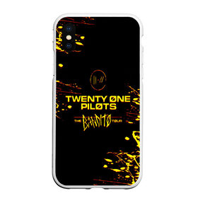 Чехол для iPhone XS Max матовый с принтом TWENTY ONE PILOTS TOP. в Петрозаводске, Силикон | Область печати: задняя сторона чехла, без боковых панелей | Тематика изображения на принте: 21 pilots | blurryface | fbr | fueled by ramen | fueledbyramen | heathens | heavydirtysoul | josh dun | music | music video | official | stressed out | top | tp | trench | twenty one pilots | twentyonepilots | tyler joseph 