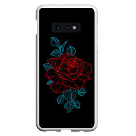 Чехол для Samsung S10E с принтом НЕОНОВАЯ РОЗА NEON ROSE в Петрозаводске, Силикон | Область печати: задняя сторона чехла, без боковых панелей | Тематика изображения на принте: 8 | day | flowers | girl | girlfriend | girls | granny | love | lovers | march | mommy | moms | roses | women | womens | бабуля | бабушка | девушка | девушки | день | жена | женский | женщина | любовь | мама | мамуля | марта | розы | сестра | си