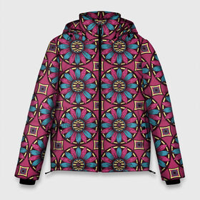 Мужская зимняя куртка 3D с принтом Африканский цветочный узор в Петрозаводске, верх — 100% полиэстер; подкладка — 100% полиэстер; утеплитель — 100% полиэстер | длина ниже бедра, свободный силуэт Оверсайз. Есть воротник-стойка, отстегивающийся капюшон и ветрозащитная планка. 

Боковые карманы с листочкой на кнопках и внутренний карман на молнии. | africa | ethnic | flora | floral | nigeria | ornament | pattern | texture | wata | африка | гаити | история | йемайя | культура | мами вата | мозамбик | орнамент | племенной узор | племя | текстура | флора | флористика | цветки | цвето