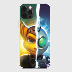 Чехол для iPhone 12 Pro Max с принтом Рэтчет и Кланr в Петрозаводске, Силикон |  | game | ratchet  clank | галактические рейнджеры | игры | рэтчет и кланr