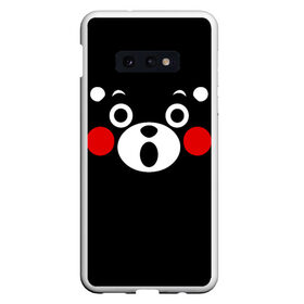 Чехол для Samsung S10E с принтом KUMAMON | КУМАМОН в Петрозаводске, Силикон | Область печати: задняя сторона чехла, без боковых панелей | bear | japan | japanese | kumamon | kumamoto | аниме | игрушка | кумамон | кумамото сапурайдзу | медведь | мишка | персонаж | талисман | япония