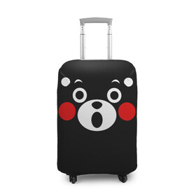 Чехол для чемодана 3D с принтом KUMAMON | КУМАМОН в Петрозаводске, 86% полиэфир, 14% спандекс | двустороннее нанесение принта, прорези для ручек и колес | bear | japan | japanese | kumamon | kumamoto | аниме | игрушка | кумамон | кумамото сапурайдзу | медведь | мишка | персонаж | талисман | япония