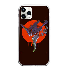 Чехол для iPhone 11 Pro матовый с принтом Eva-01 в Петрозаводске, Силикон |  | eva | eva 00 | eva 01 | eva 02 | rei | rei ayanami | shinji ikari | аска | ева | ева 02 | евангелион