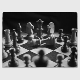 Плед 3D с принтом Шахматы в Петрозаводске, 100% полиэстер | закругленные углы, все края обработаны. Ткань не мнется и не растягивается | доска | игра | игровая | игры | конь | короли | король | ладья | логика | настольная | настольные | пешка | пешки | спорт | туча | ферзь | шахматный | шахматы