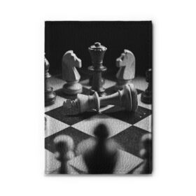 Обложка для автодокументов с принтом Шахматы в Петрозаводске, натуральная кожа |  размер 19,9*13 см; внутри 4 больших “конверта” для документов и один маленький отдел — туда идеально встанут права | доска | игра | игровая | игры | конь | короли | король | ладья | логика | настольная | настольные | пешка | пешки | спорт | туча | ферзь | шахматный | шахматы